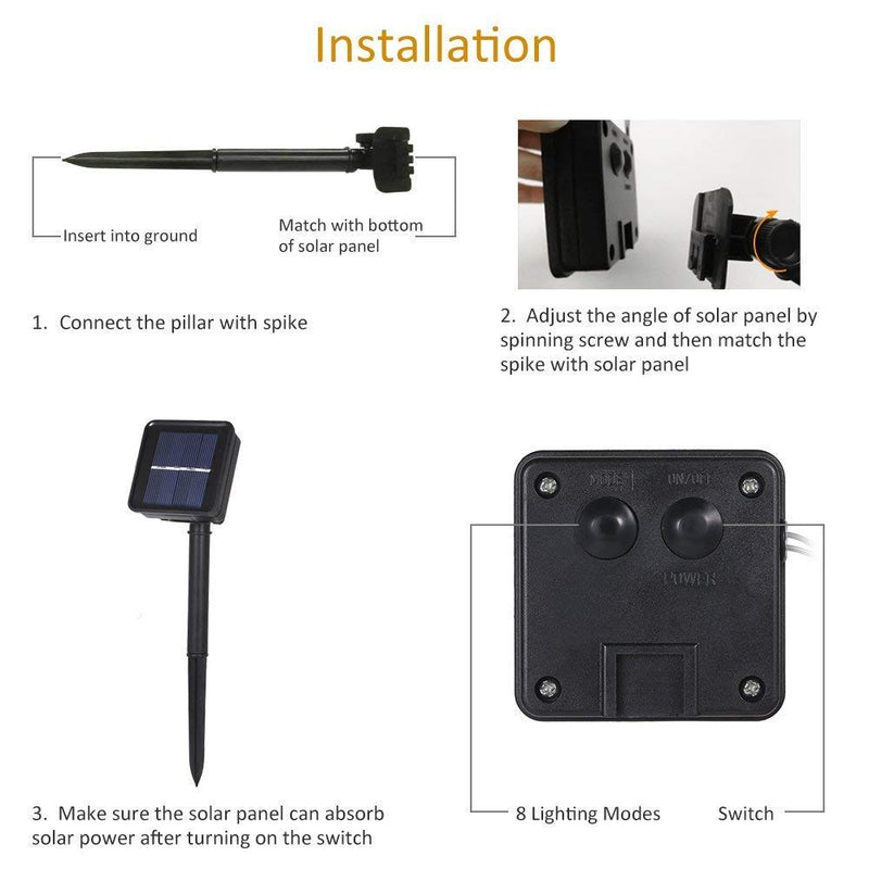 Solar-Powered LED Honeybee Light