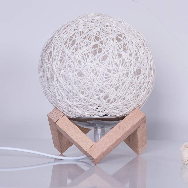 Rattan Ball Moon Light Lamp