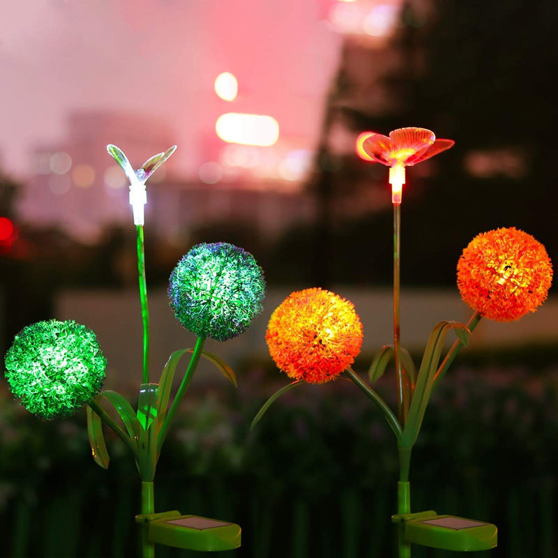 LED Dandelion Butterfly Lights- 2Pcs