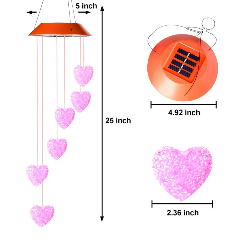 Heart Shape Solar Light