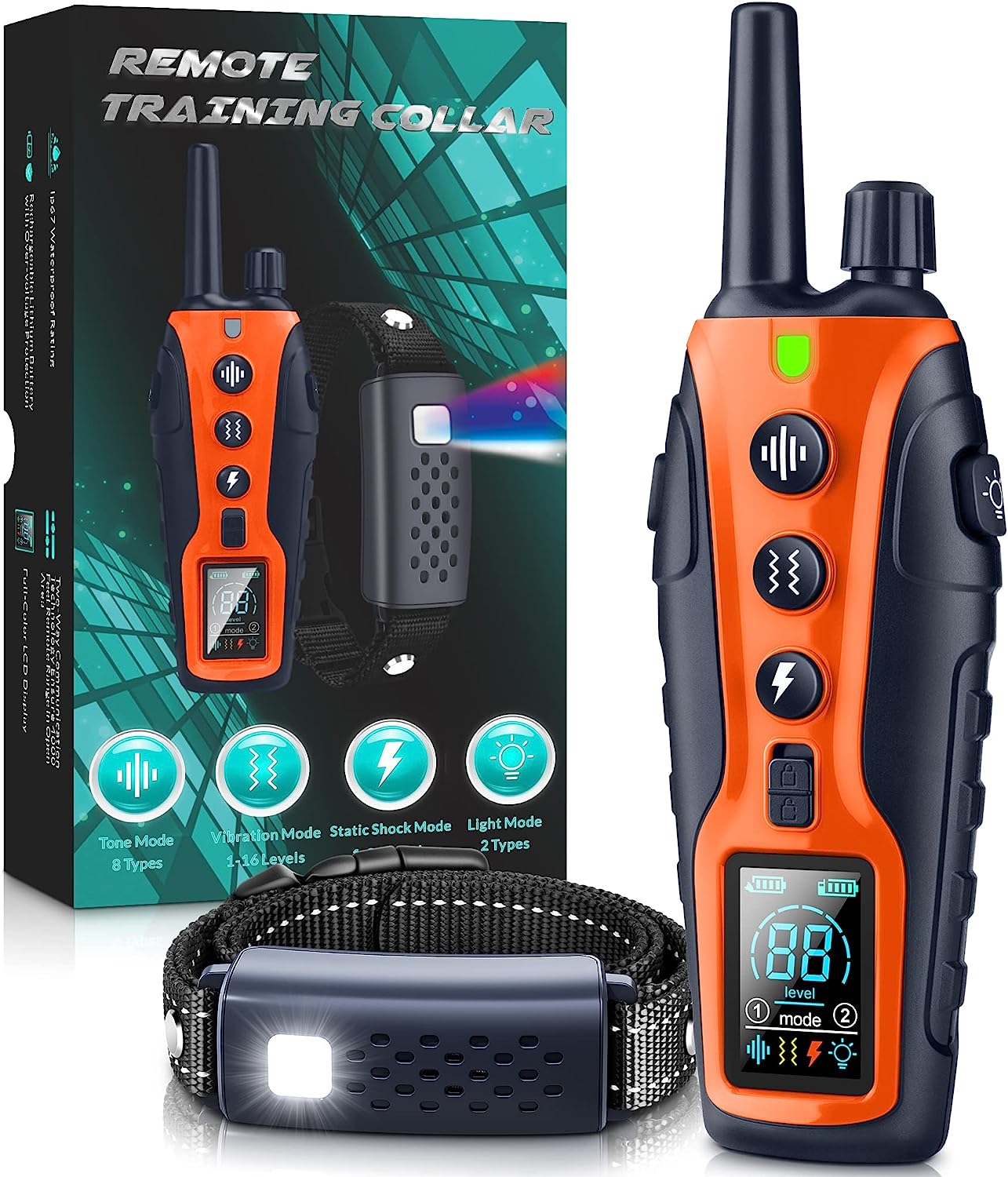 Electric Remote Control Waterproof Dog Training Shock Collar
