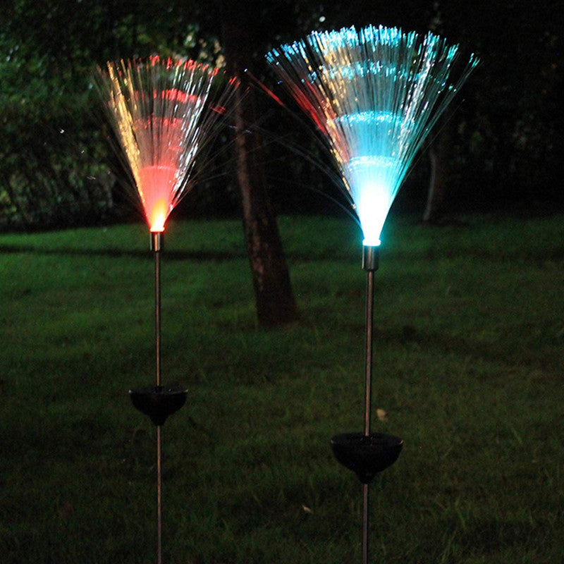 Solar Fibre Optic Light