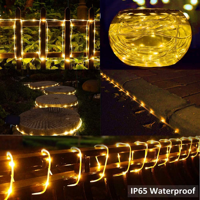 Solar Powered Outdoor Rope Light