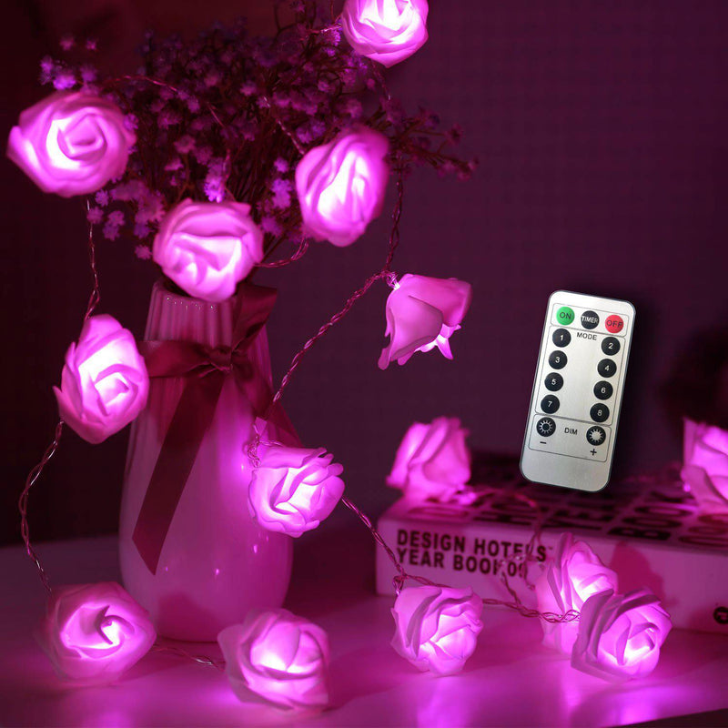 Flower Rose Fairy Light