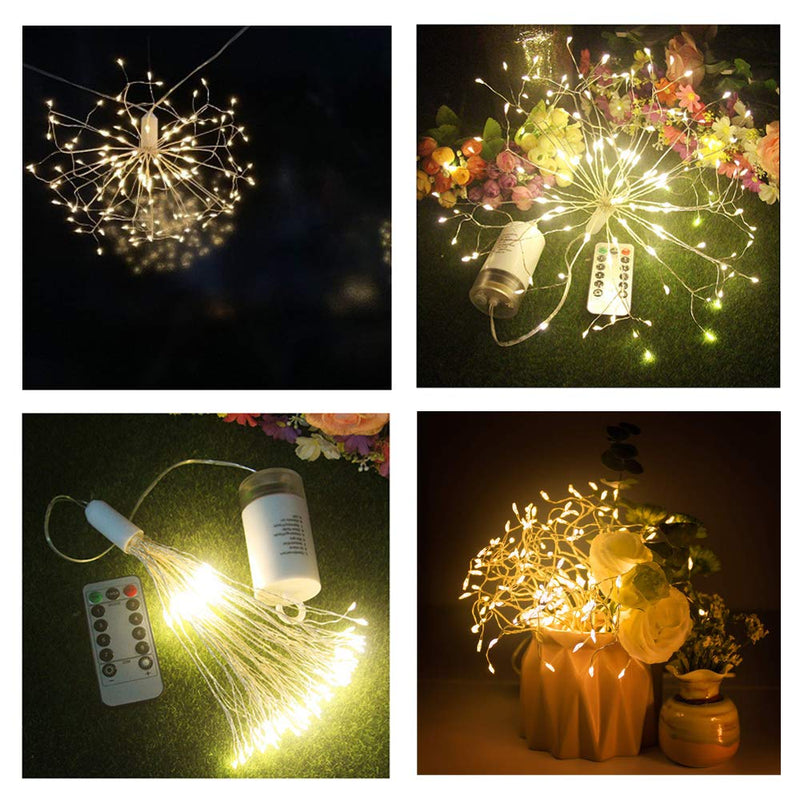 Led Copper Wire Starburst String Light