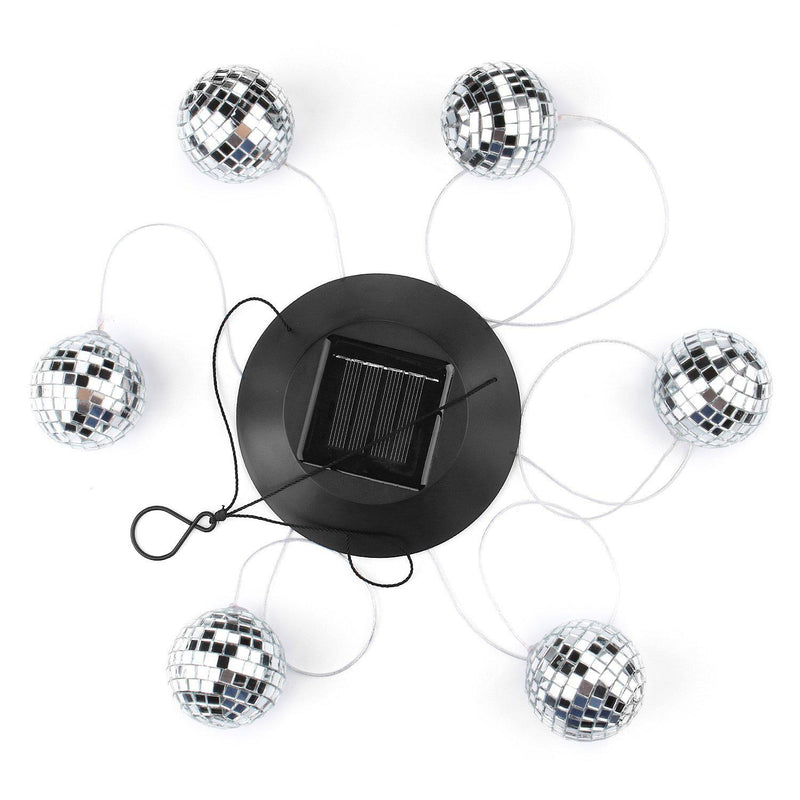 Disco Mirror Ball Solar Light