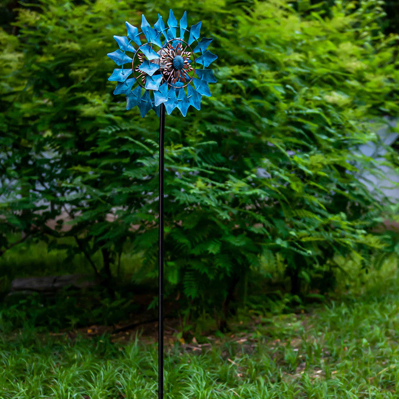 Multicolor Seasonal Solar Wind Spinner