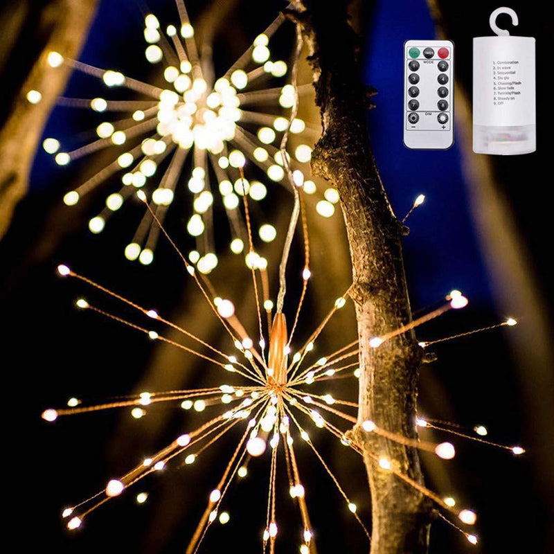 Led Copper Wire Starburst String Light