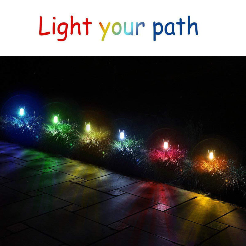 10 PCS Solar Garden Lights