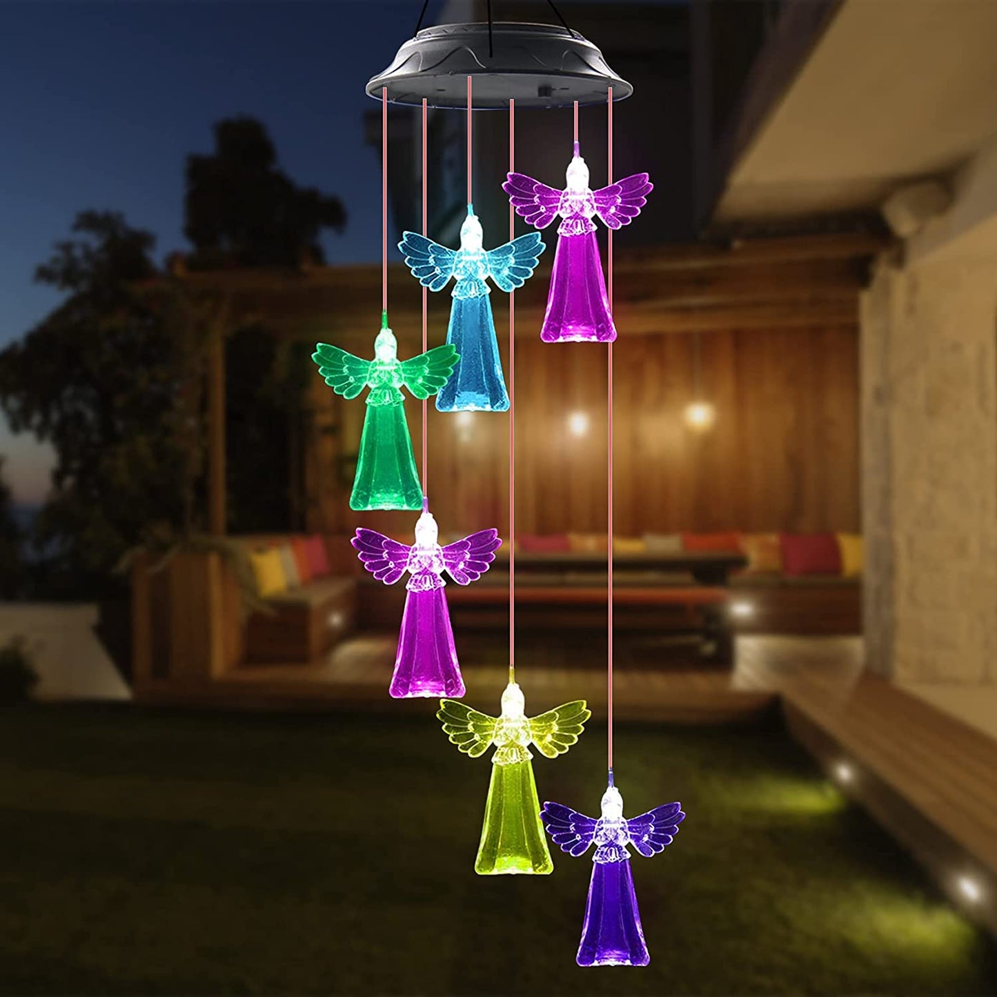 Solar Angel Wind Chime