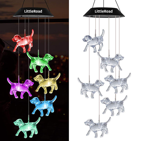 🦋 Enhance Your Garden - ✨Creative Bird Design Solar Wind Chimes