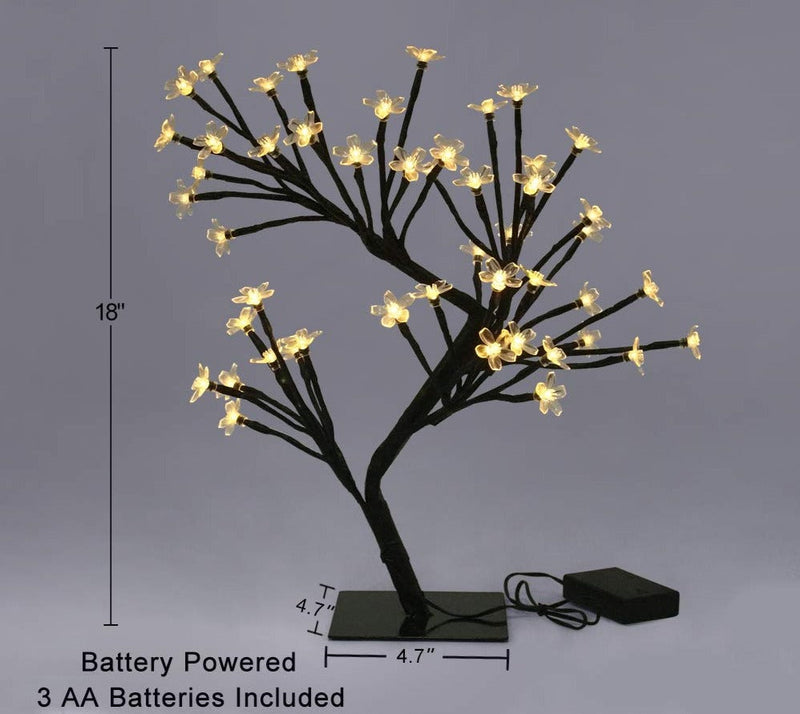 LED Tabletop Cherry Blossom Tree Light