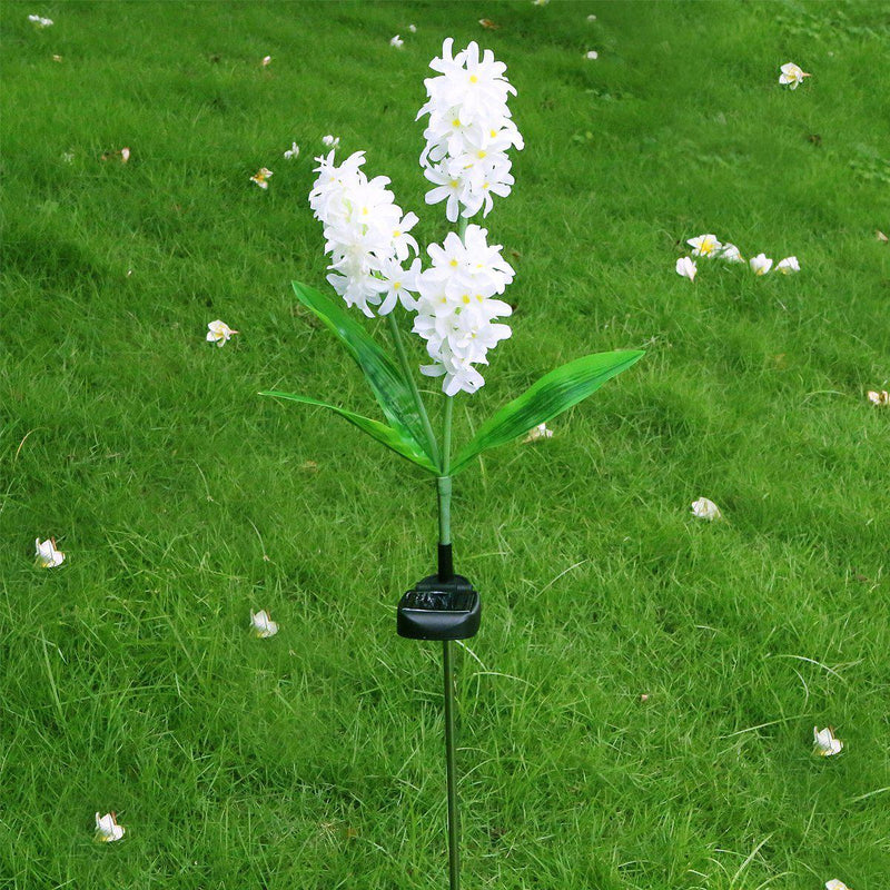 Solar Powered Hyacinth Flower Light