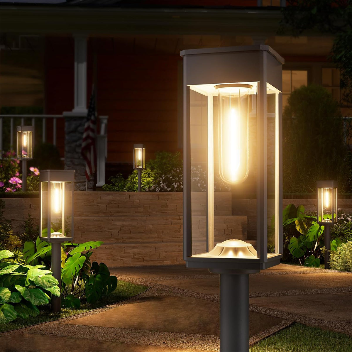 Garden Pathway Lights: Solar Path Lights for Walkways and Gardens