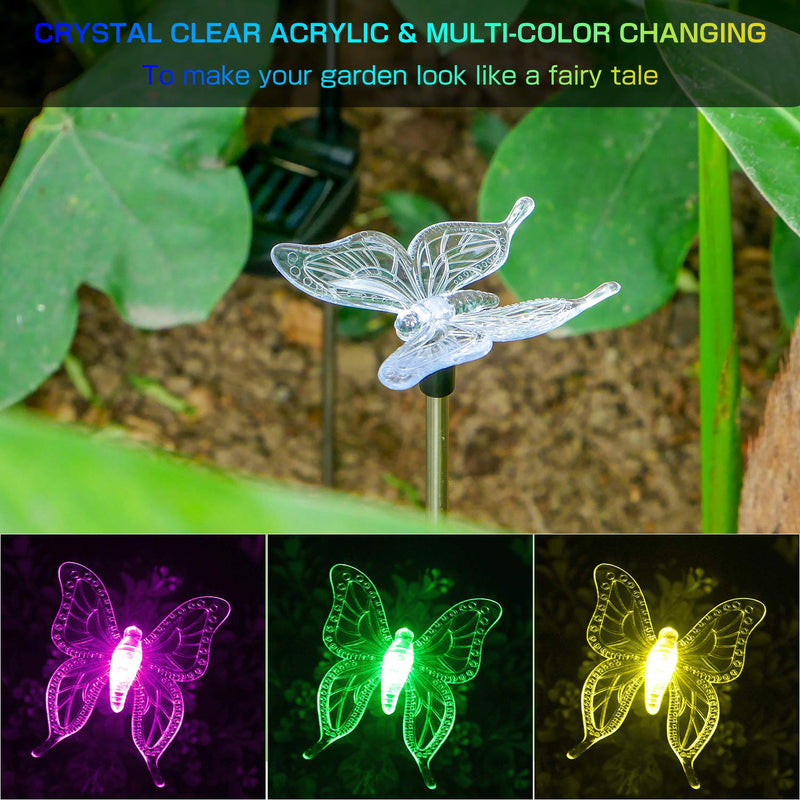 Solar-Powered LED Color Changing Light