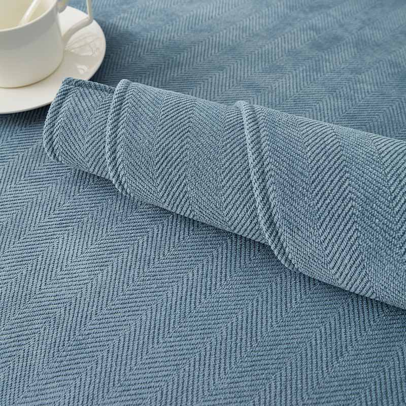 Herringbone Chenille Fabric Furniture Protector Sofa Cover