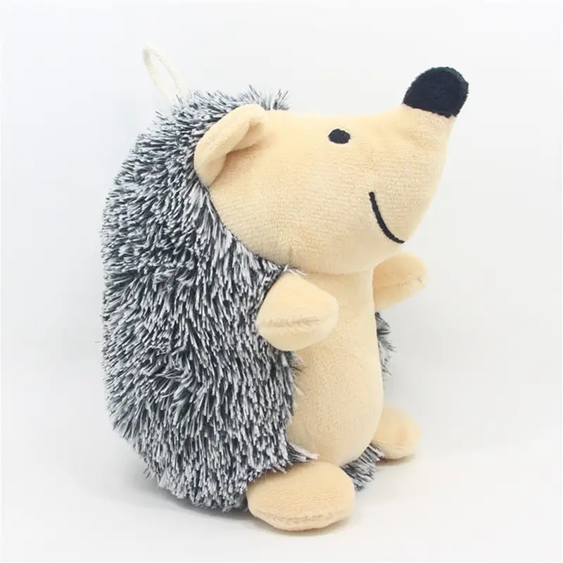 Hedgehog- Immortal Squeaker Plush Toy For Aggressive Chewers