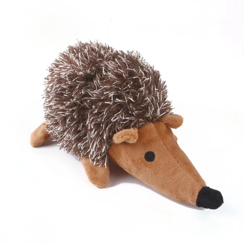 Hedgehog- Immortal Squeaker Plush Toy For Aggressive Chewers