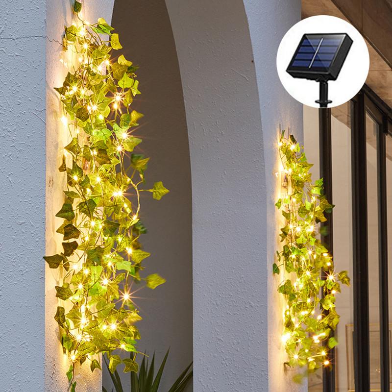 Solar Rattan Lights