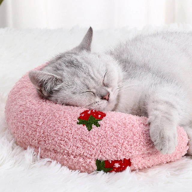 U-Shaped Pillow for Cat