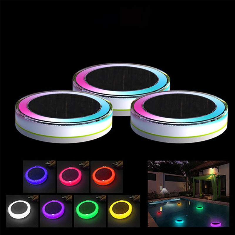 Solar Powered RGB Pool Floating Light