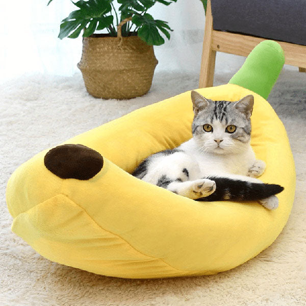 Pet Bed - Banana Shaped