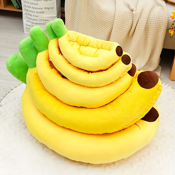 Pet Bed - Banana Shaped