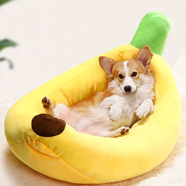 Pet Bed - Banana Shaped