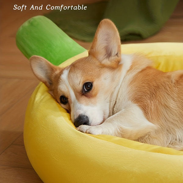 Pet Bed - Banana Shaped