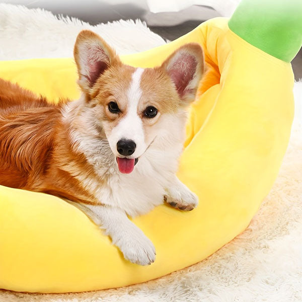 Pet Bed - Banana Shaped