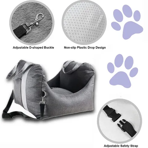 Dog Car Seat Bed - First Class