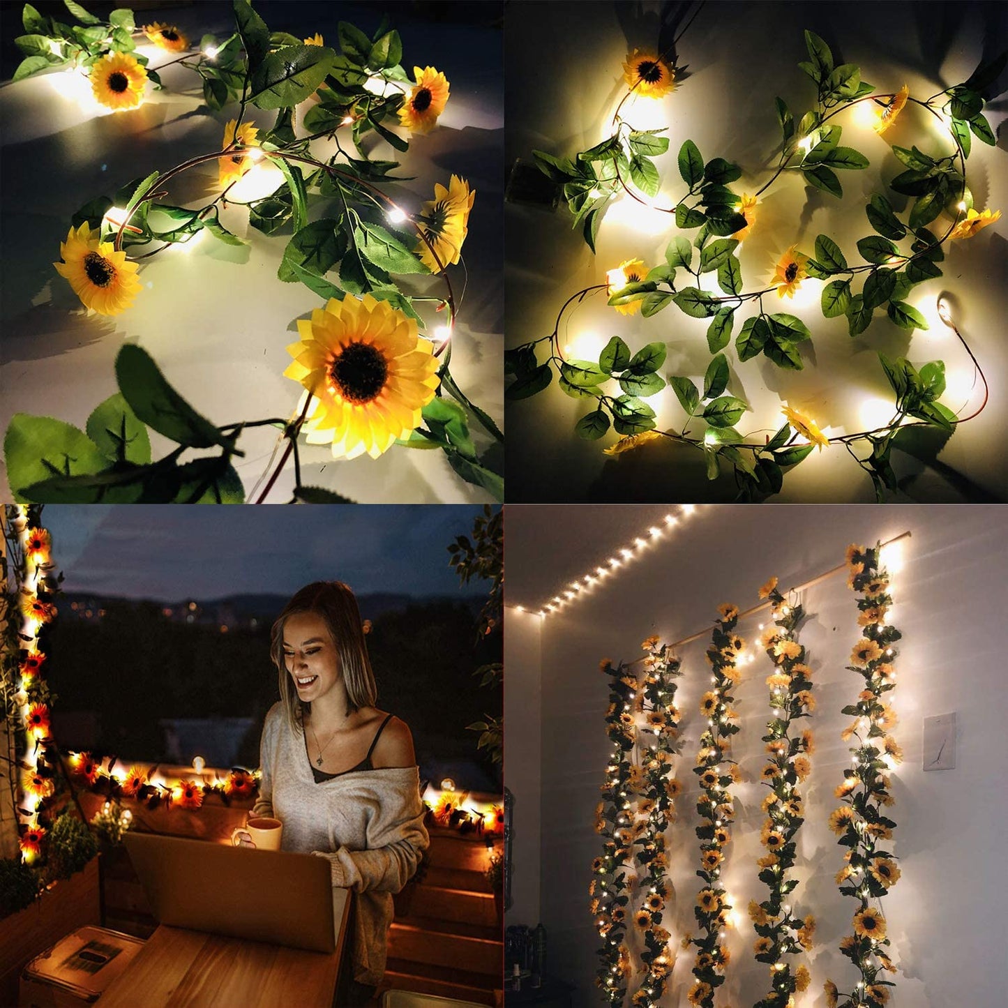 Rattan Silver Wire Lamp