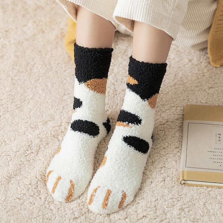 Cute Cat Claw Socks