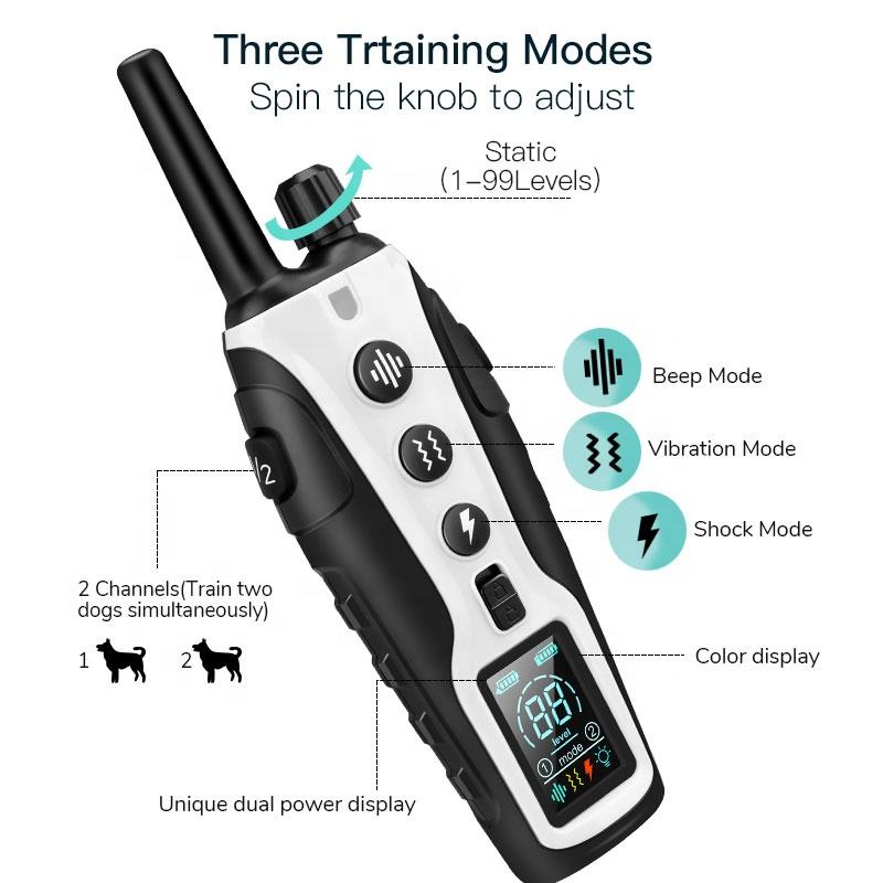 Electric Remote Control Waterproof Dog Training Shock Collar