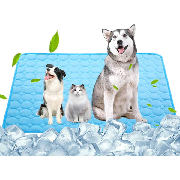 Top-Rated Pet Summer Cooling Pad Mat and Blanket for Dogs And Cats