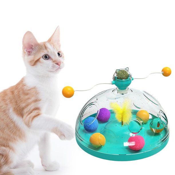 Cat Windmill Interactive Multifunctional Catnip Toy