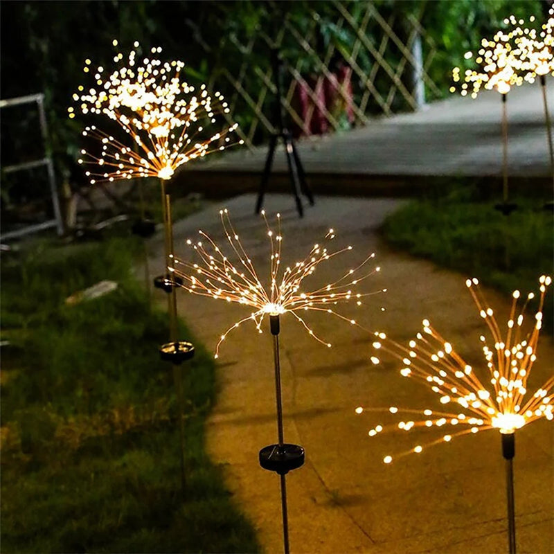 Solar Firework Light