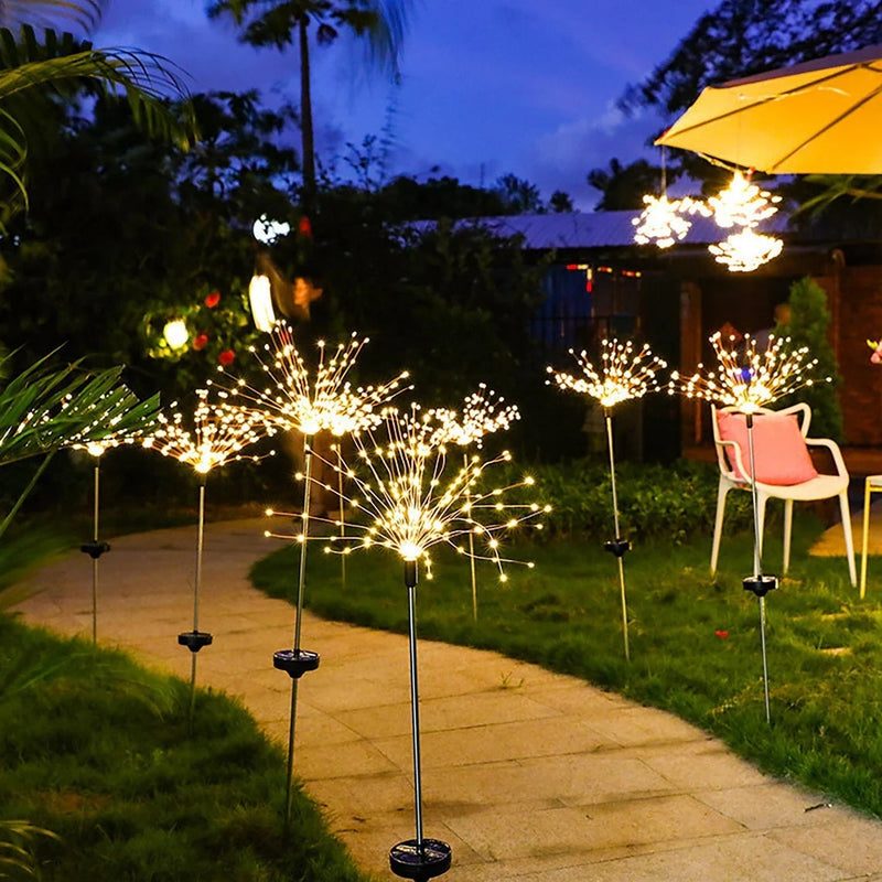 Solar Firework Light