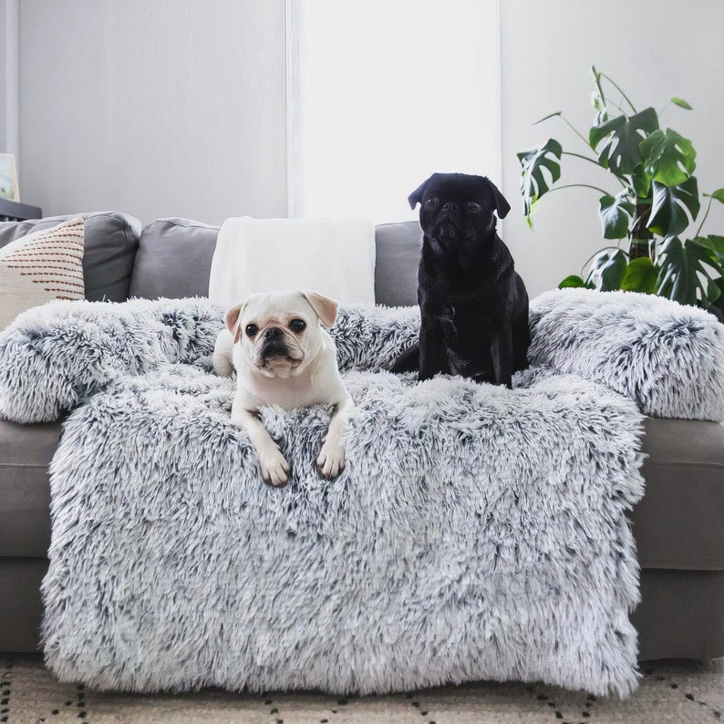 Washable Pet Sofa Bed, Calming Dog Bed, Dog Couch cover