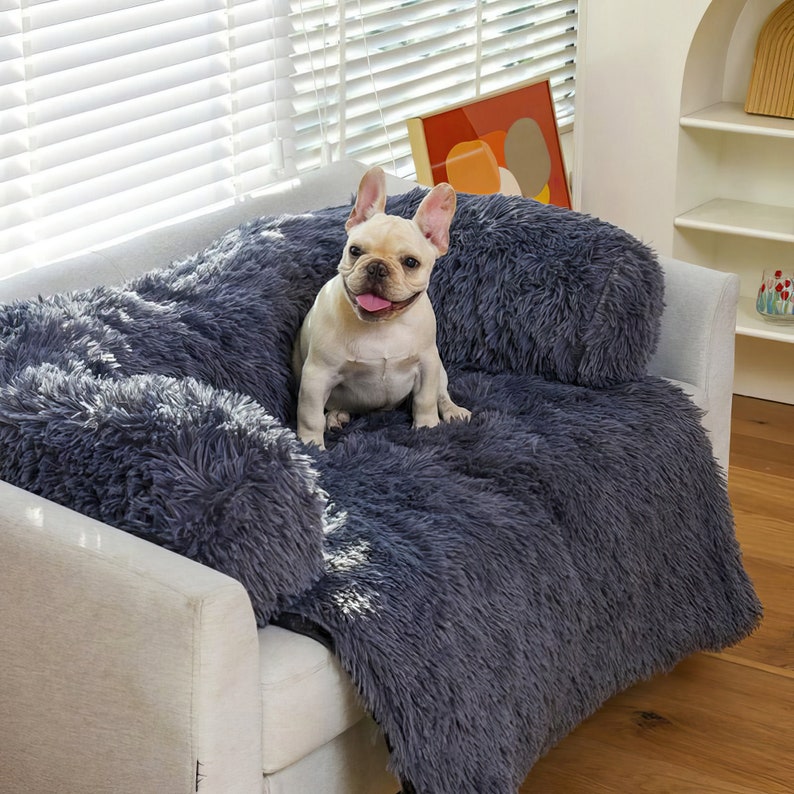 Washable Pet Sofa Bed, Calming Dog Bed, Dog Couch cover