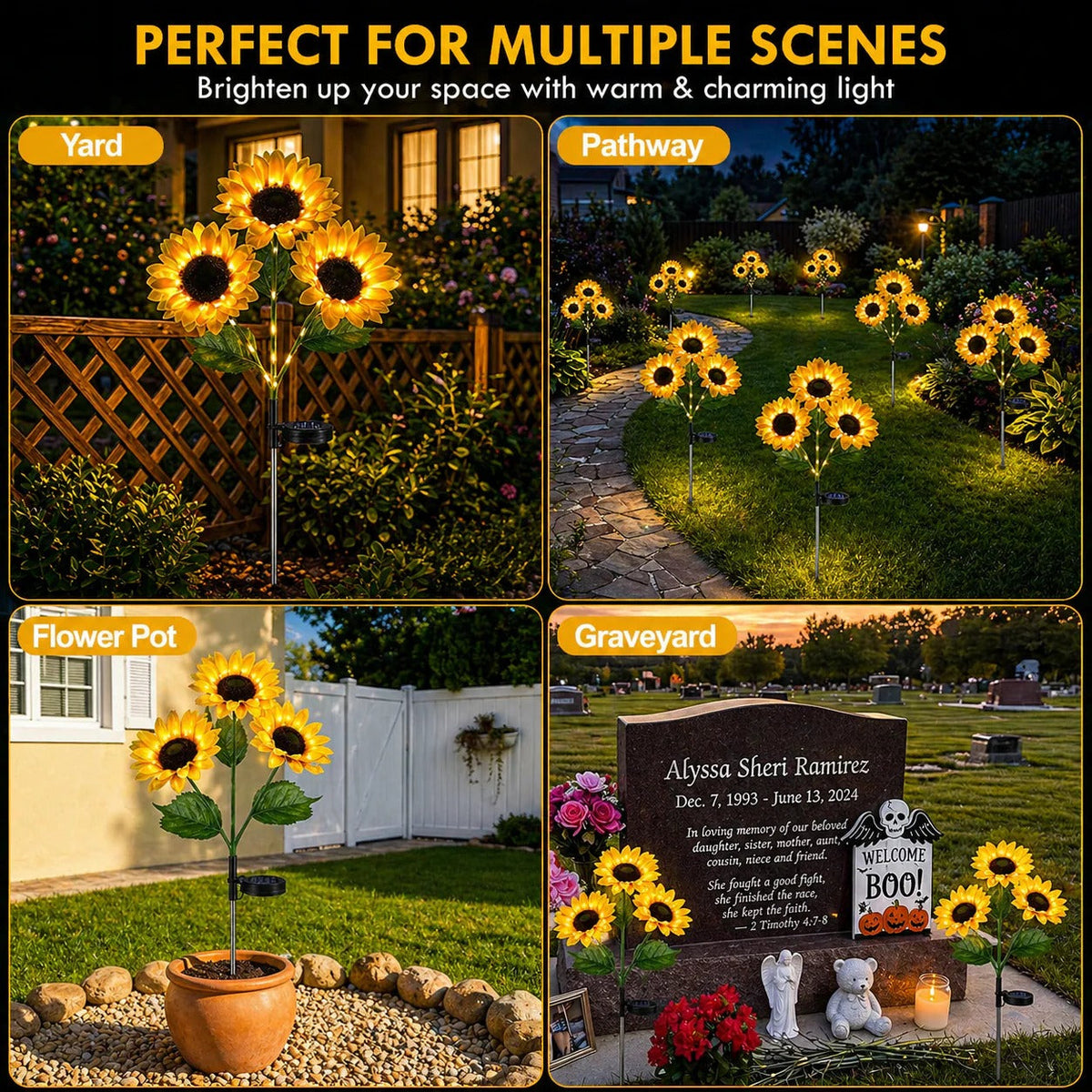 The 2026 Upgraded Solar Sunflowers