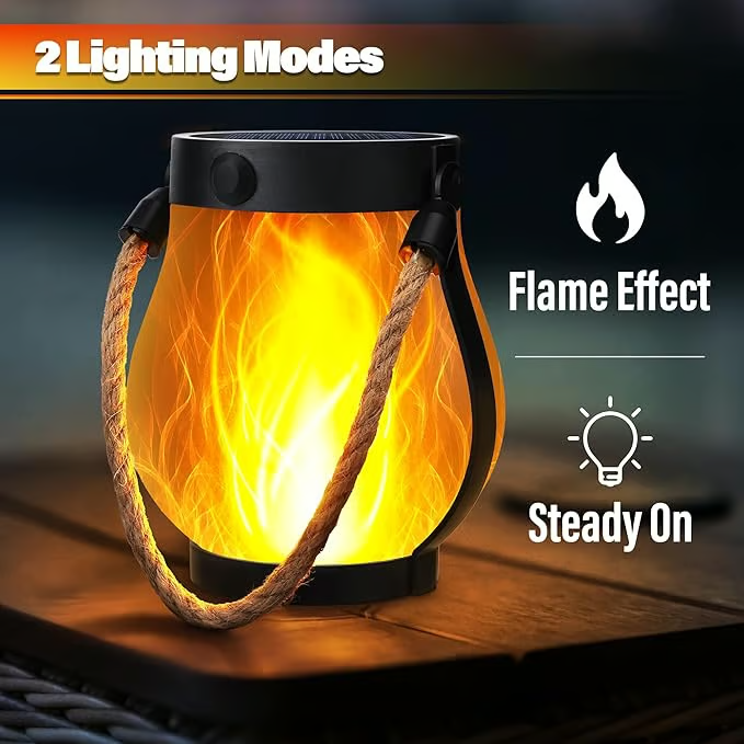 🔥🔥Dancing flame Solar Lantern Outdoor Lights🔥🔥