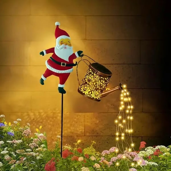 🎅Christmas Sale 49% OFF🎄Christmas Solar Santa Kettle Lights