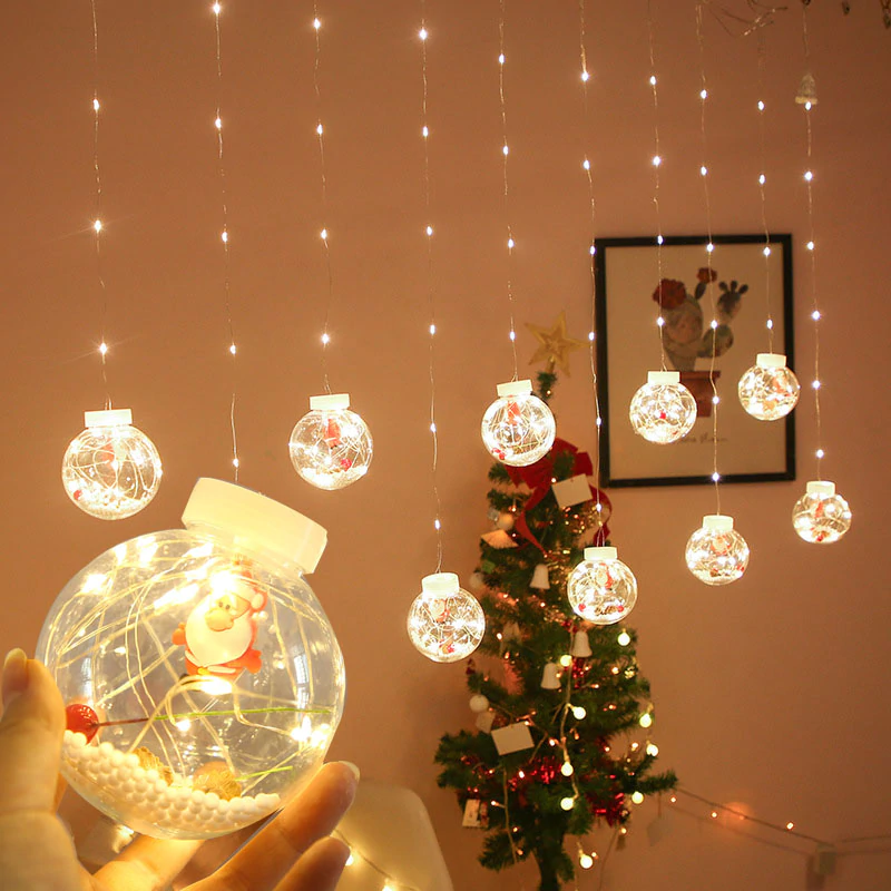 Christmas ball lights