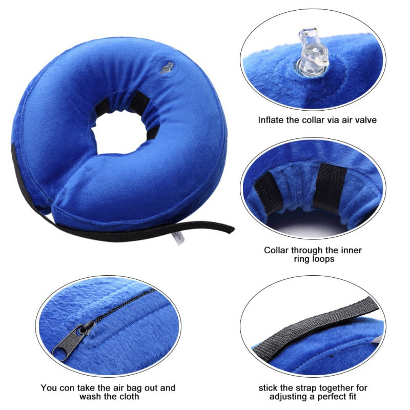 Pet Inflatable Surgery Recovery Neck Soft Ring