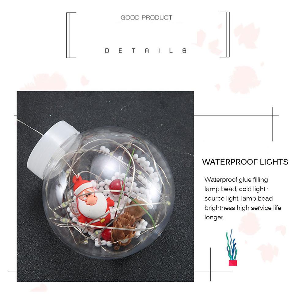 Christmas ball lights