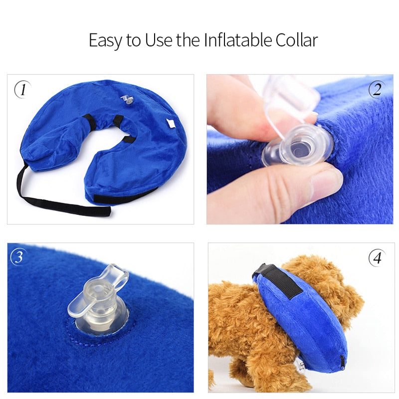 Pet Inflatable Surgery Recovery Neck Soft Ring