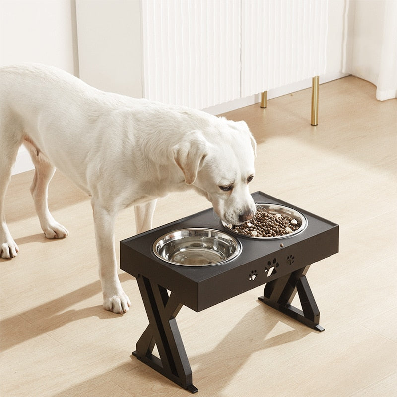 Adjustable Elevated Dog Bowls