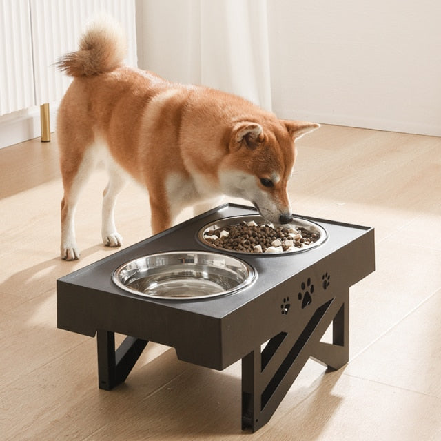 Adjustable Elevated Dog Bowls