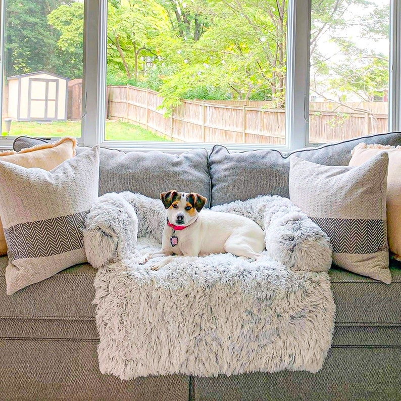 Washable Pet Sofa Bed, Calming Dog Bed, Dog Couch cover